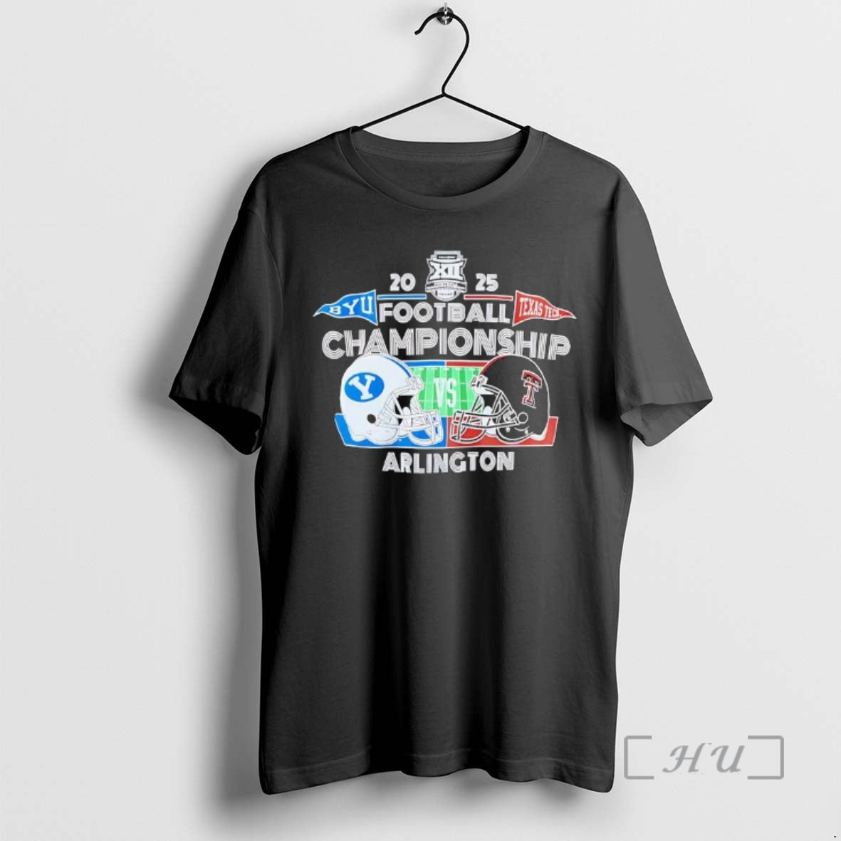 Officials Big 12 Championship Bound Byu Vs Texas Tech Arlington Helmets Premium T Shirts Sweater Hoodie, Sweatshirt