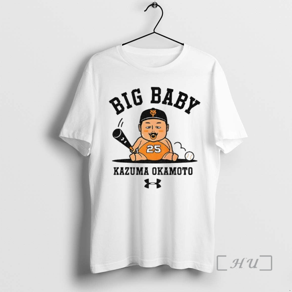 Big Baby Kazuma Okamoto 25 Toronto Blue Jays Baseball Caricature