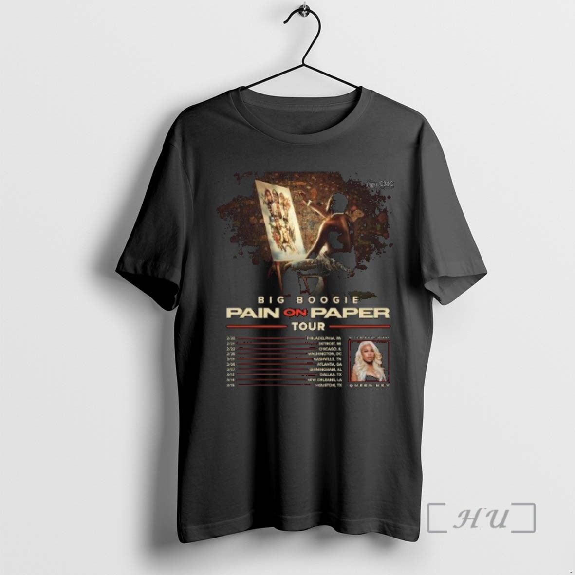 Officials Big Boogie Launching Pain On Paper Tour 2026 T-Shirts, Hoodie, Sweatshirt | AU18TeeNovaLab.com