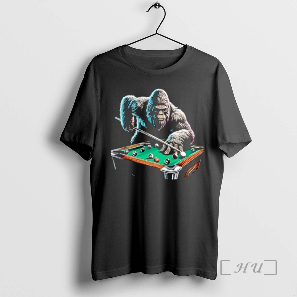 Officials Bigfoot Sasquatch Billiards Pool Player T-Shirts, Hoodie, Sweatshirt | AU18TeeNovaLab.com