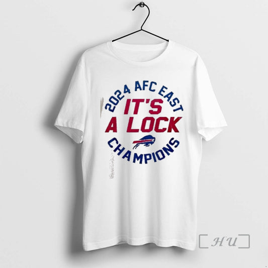 Officials Bills 2025 Afc East Champions Its A Lock T-Shirts, Hoodie, Sweatshirt | AU18TeeNovaLab.com