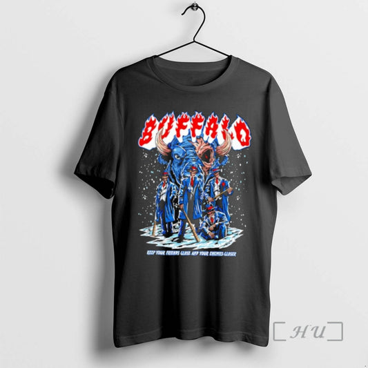 Officials Bills Mafia Keep Your Friends Close And Your Enemies Closer Premium T Shirts Sweater Hoodie, Sweatshirt