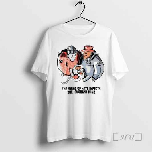 Officials Biohazard The Virus Of Hate Infects The Ignorant Mind T-Shirts, Hoodie, Sweatshirt | AU18TeeNovaLab.com