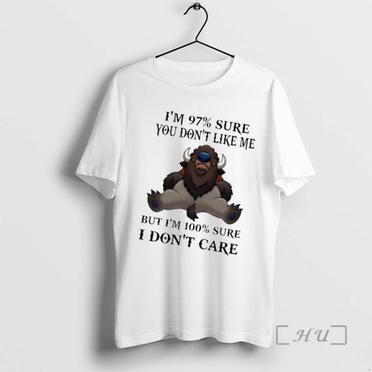 Officials Bison Cow Im 97 Sure You Dont Like Me But Im 100 Sure T-Shirts, Hoodie, Sweatshirt | AU18TeeNovaLab.com