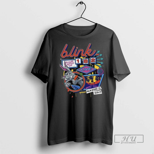 Officials Blink 182 Live At Palm Desert California Night 1 Venue At Acrisure Arena On