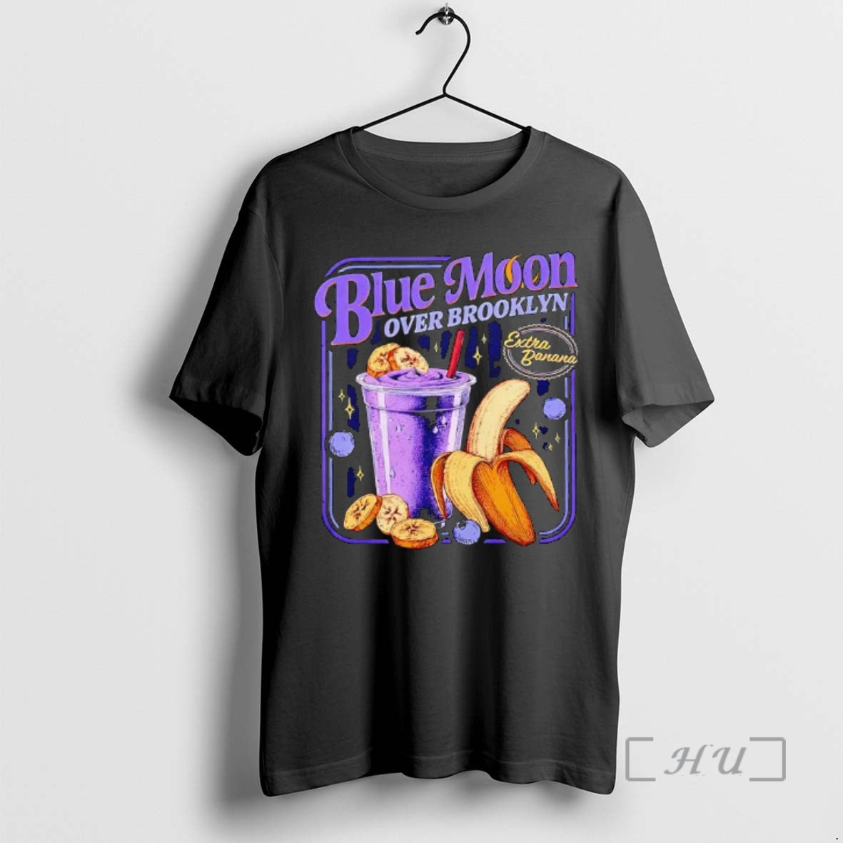Officials Blue Moon Over Brooklyn Extra Banana Graphic T-Shirts, Hoodie, Sweatshirt | AU18TeeNovaLab.com