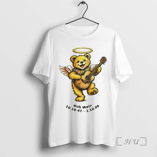 Officials Bob Weir Grateful Dead 1 10 2026 Rest In Peace Legend Premium T Shirts Hoodie, Sweatshirt | AU18TeeNovaLab.com