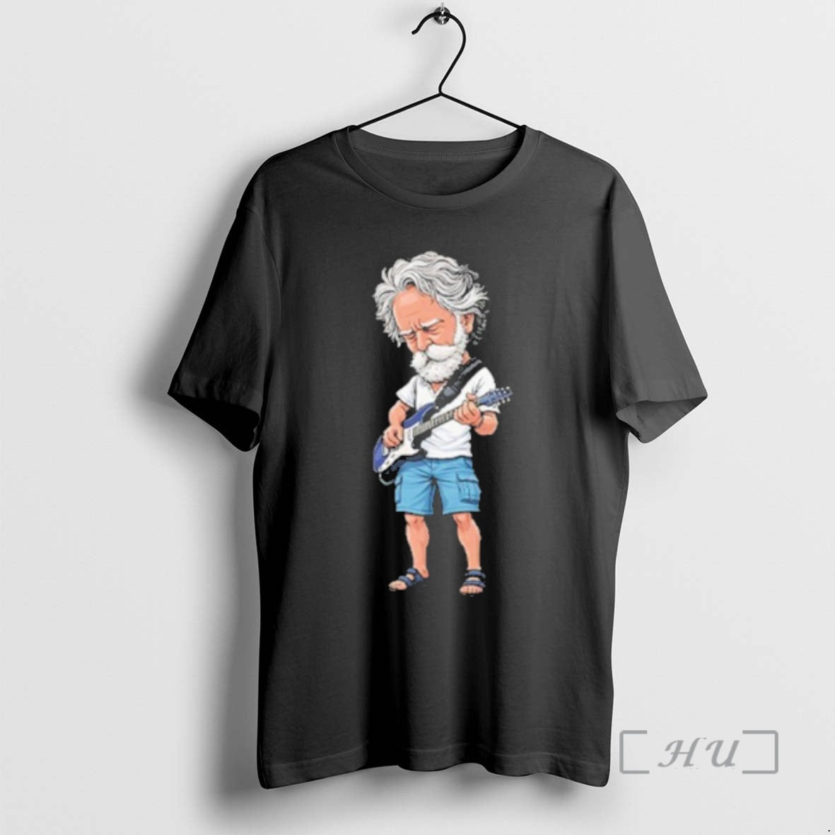 Officials Bob Weir Guitar Illustration T-Shirts, Hoodie, Sweatshirt | AU18TeeNovaLab.com