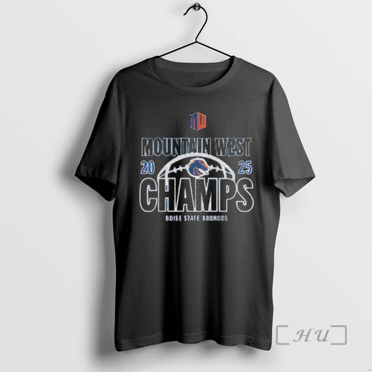 Officials Boise State Broncos 2025 Mountain West Champions Locker Room T-Shirts, Hoodie, Sweatshirt | AU18TeeNovaLab.com