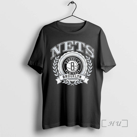 Officials Brooklyn Nets Basketball Nba Crest Logo T-Shirts, Hoodie, Sweatshirt | AU18TeeNovaLab.com