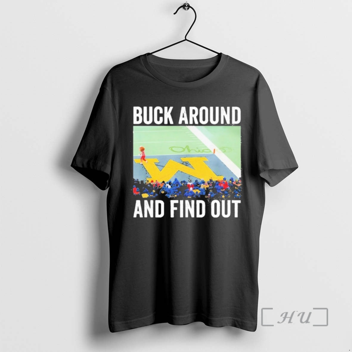Officials Brutus Ohio Erase Buck Around And Find Out T-Shirts, Hoodie, Sweatshirt | AU18TeeNovaLab.com