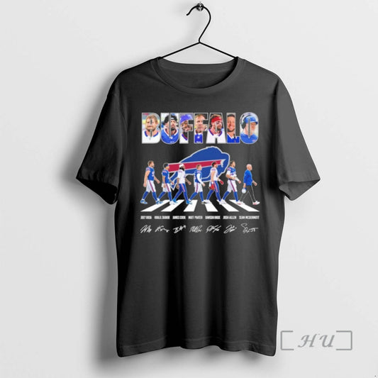 Officials Buffalo Team Player Abbey Road Signature T-Shirts, Hoodie, Sweatshirt | AU18TeeNovaLab.com