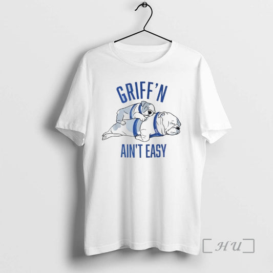 Officials Bulldod Drake Griffn Aint Easy T-Shirts, Hoodie, Sweatshirt | AU18TeeNovaLab.com