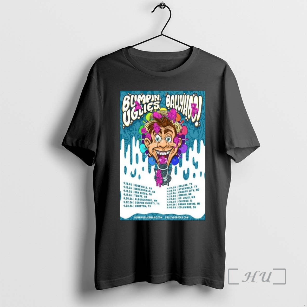 Officials Bumpin Uglies And Ballyhoo Usa Tour 2026 T-Shirts, Hoodie, Sweatshirt | AU18TeeNovaLab.com