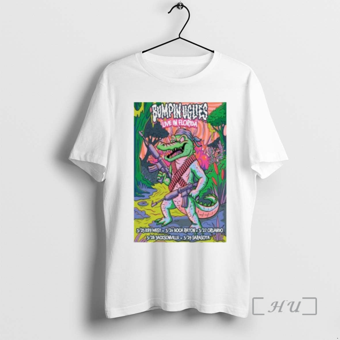 Officials Bumpin Uglies Live In Florida 2026 Circle White T-Shirts, Hoodie, Sweatshirt | AU18TeeNovaLab.com