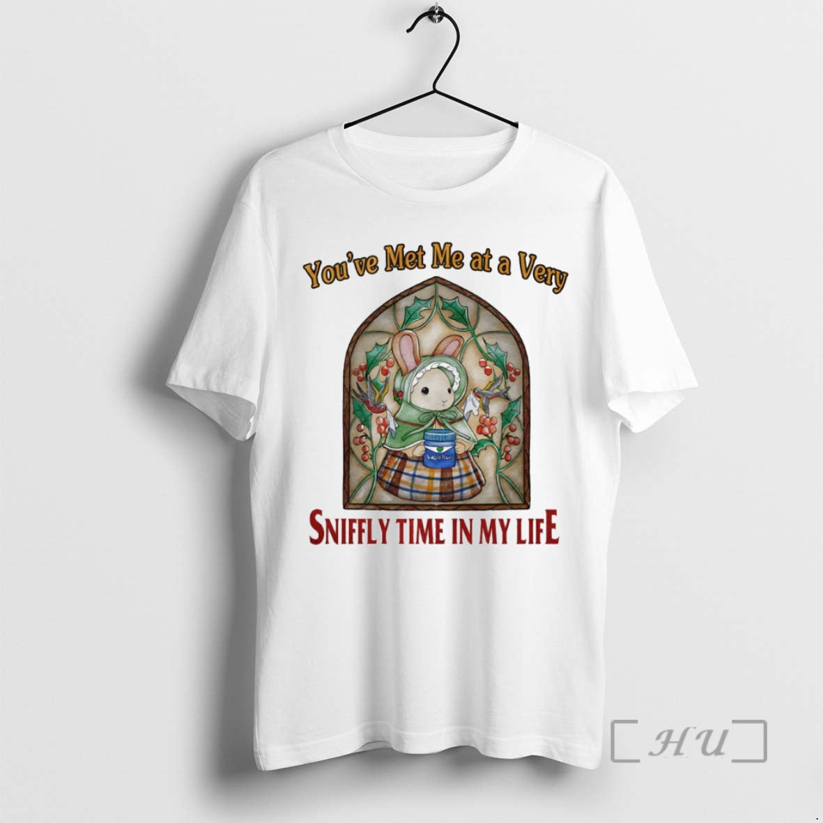 Officials Bunny Youve Met Me At A Very Sniffly Time In My Life Circle Premium T-Shirts, Hoodie, Sweatshirt