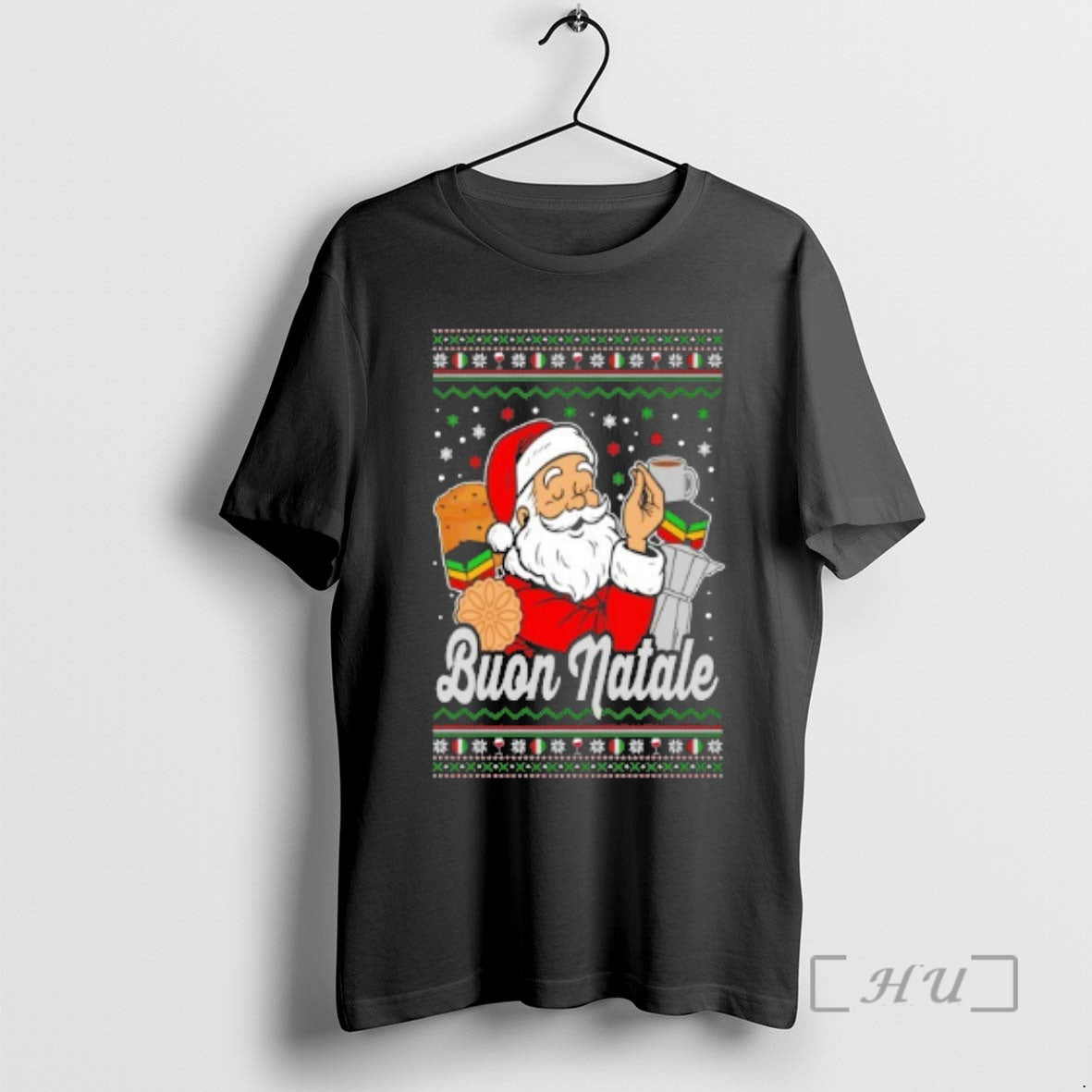 Officials Buon Natale Italian Santa Claus Ugly Christmas Sweat T-Shirts, Hoodie, Sweatshirt | AU18TeeNovaLab.com