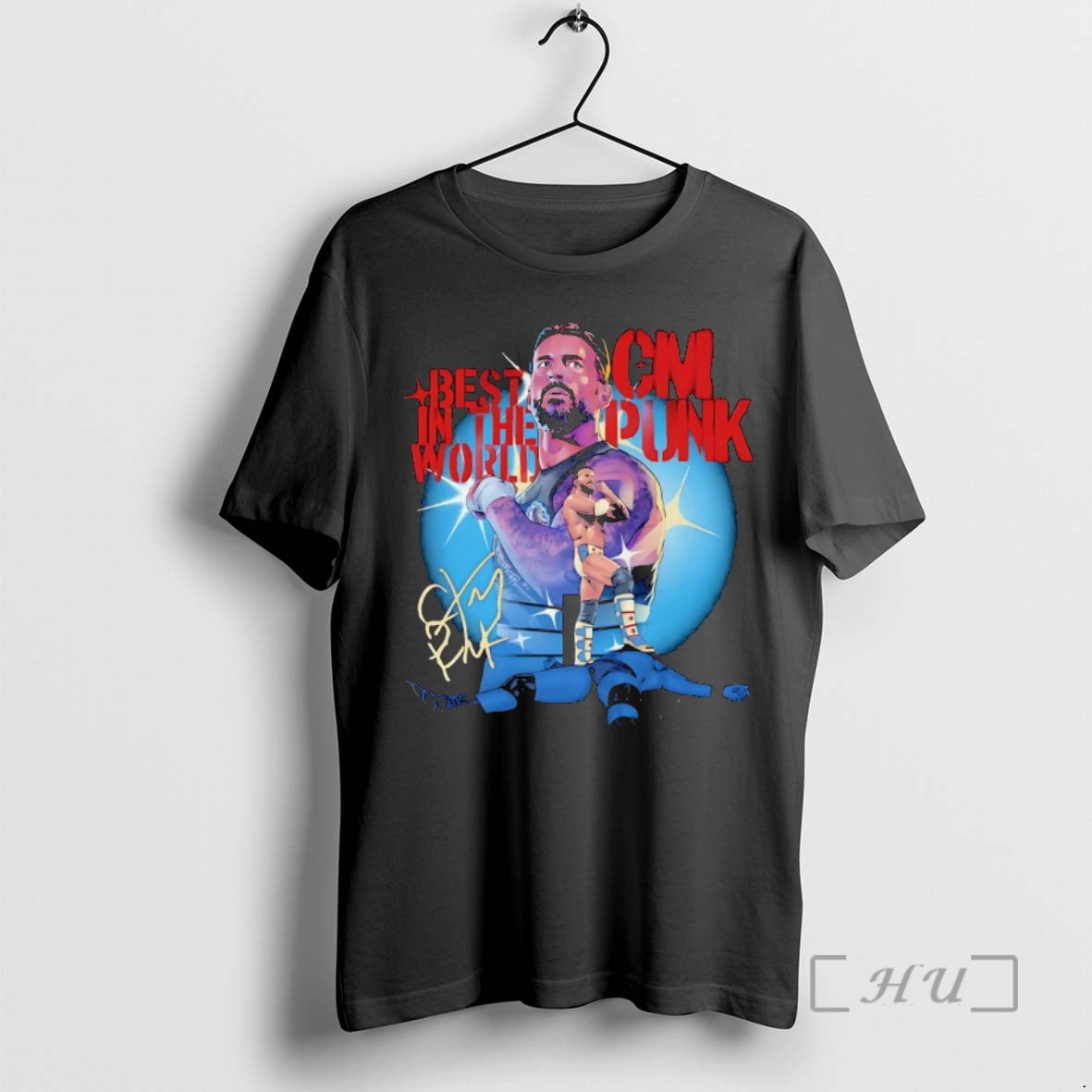 Officials Cm Punk Best In The World Signature T-Shirts, Hoodie, Sweatshirt | AU18TeeNovaLab.com