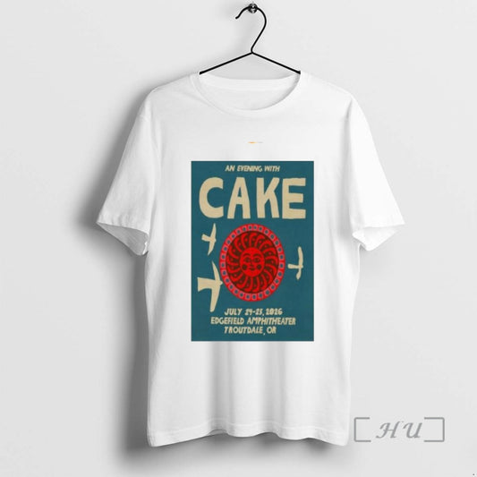 Officials Cake Edgefield Amphitheater In Troutdale Or Jul 24 25 2026 Circle White Premium T-Shirts, Hoodie, Sweatshirt
