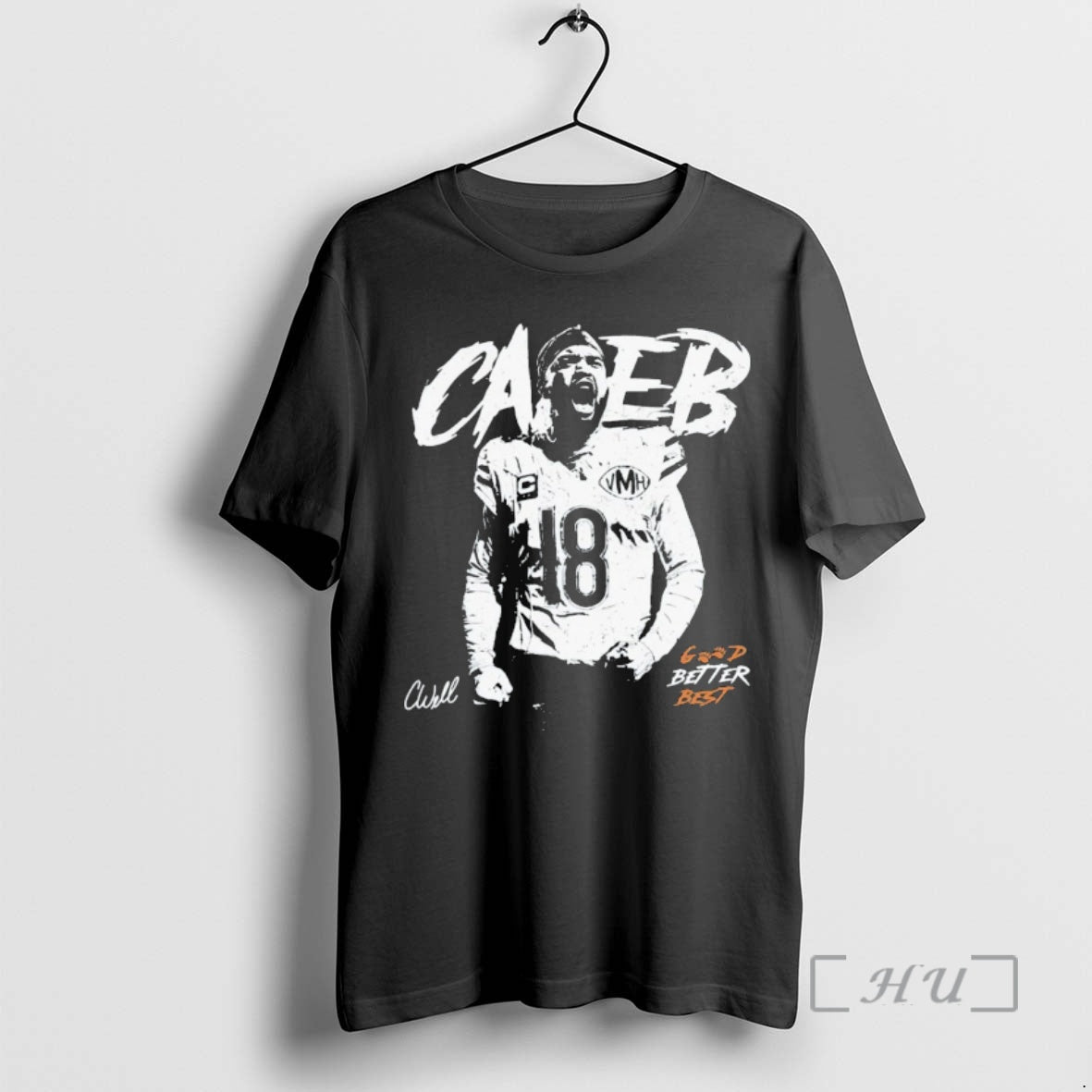 Officials Caleb Williams 18 Bears Fan Good Better Best T-Shirts, Hoodie, Sweatshirt | AU18TeeNovaLab.com