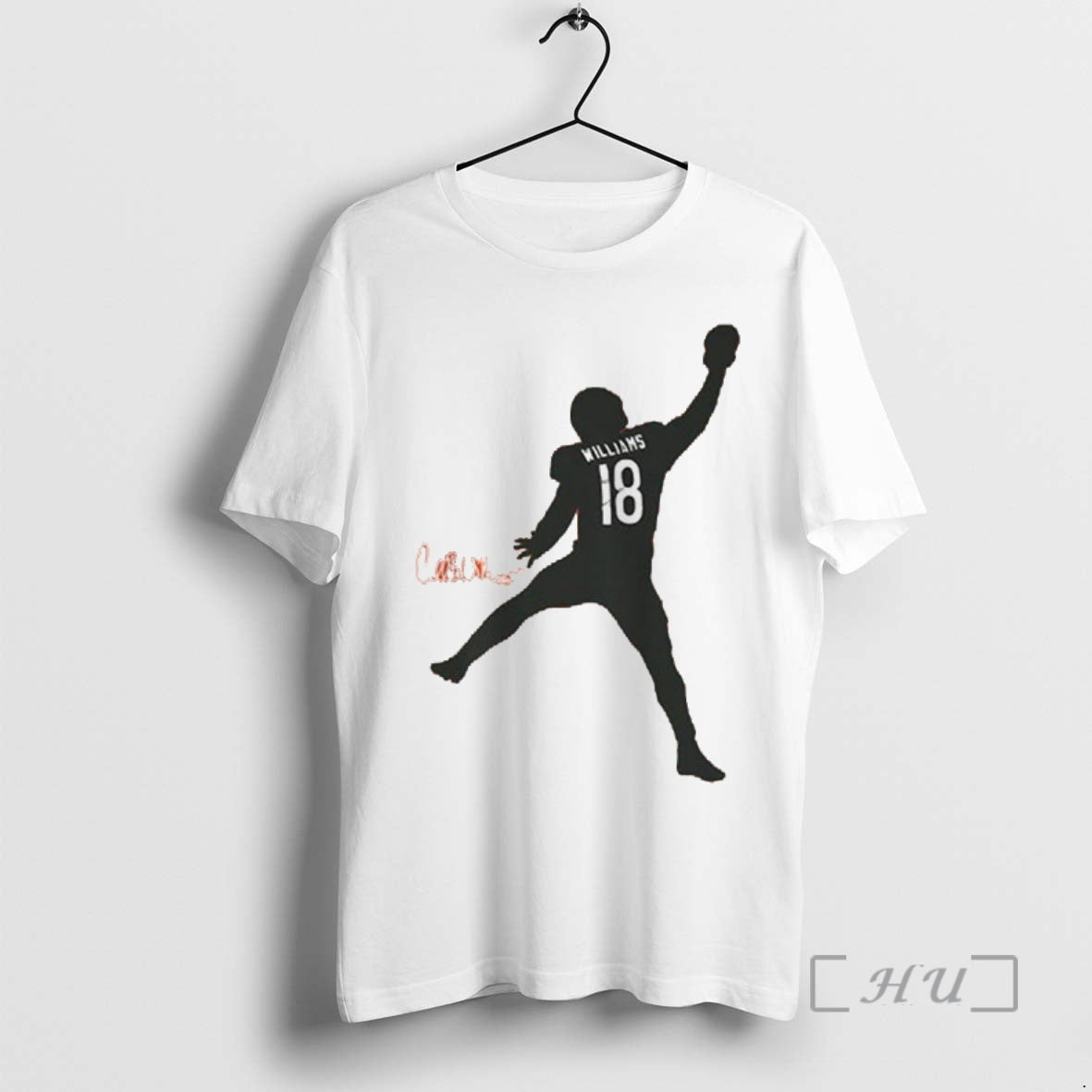 Officials Caleb Williams Iceman Silhouette T-Shirts, Hoodie, Sweatshirt | AU18TeeNovaLab.com