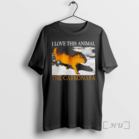 Officials Capybara I Love This Animal The Carbonara T-Shirts, Hoodie, Sweatshirt | AU18TeeNovaLab.com