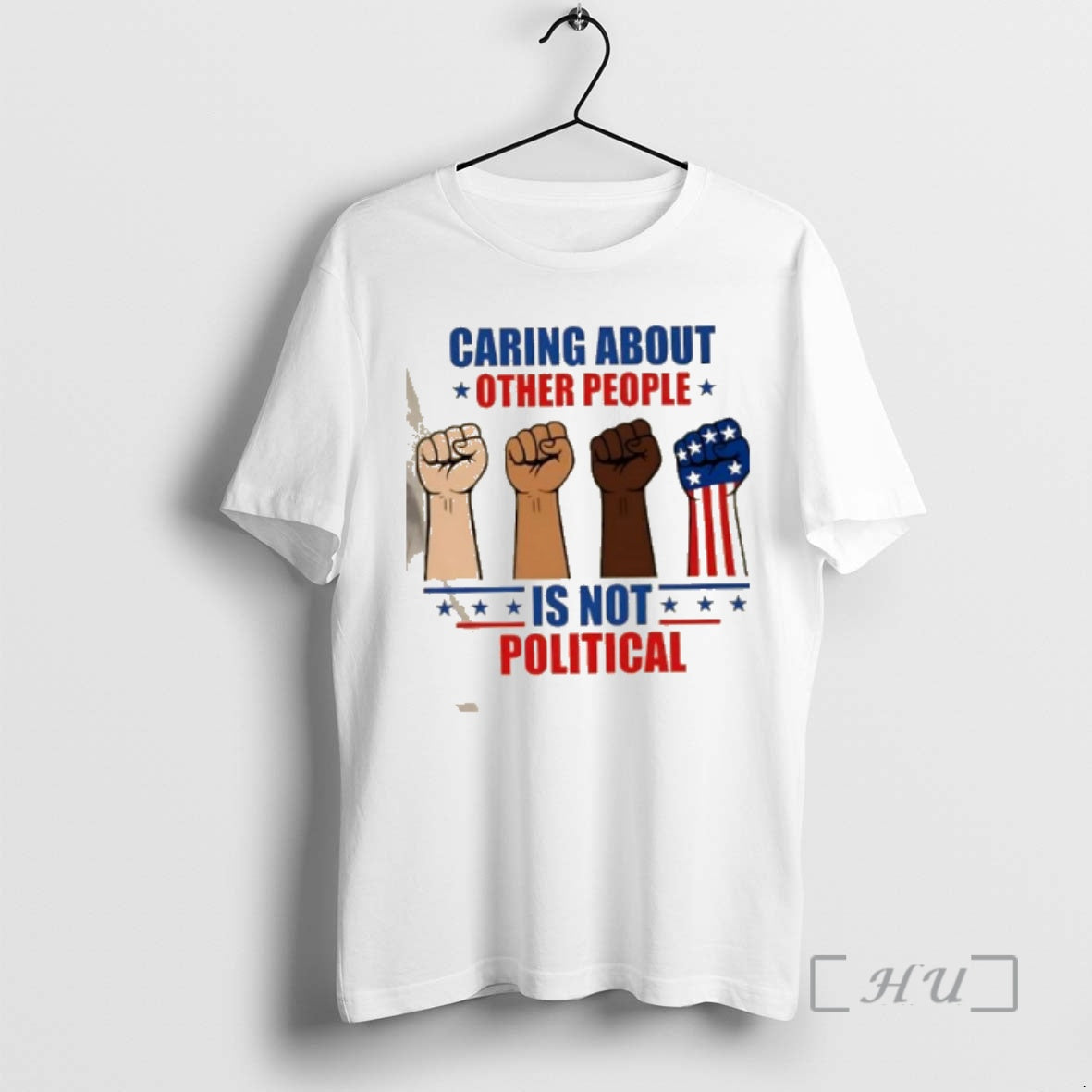 Officials Caring About Other People Is Not Political Fists T-Shirts, Hoodie, Sweatshirt | AU18TeeNovaLab.com