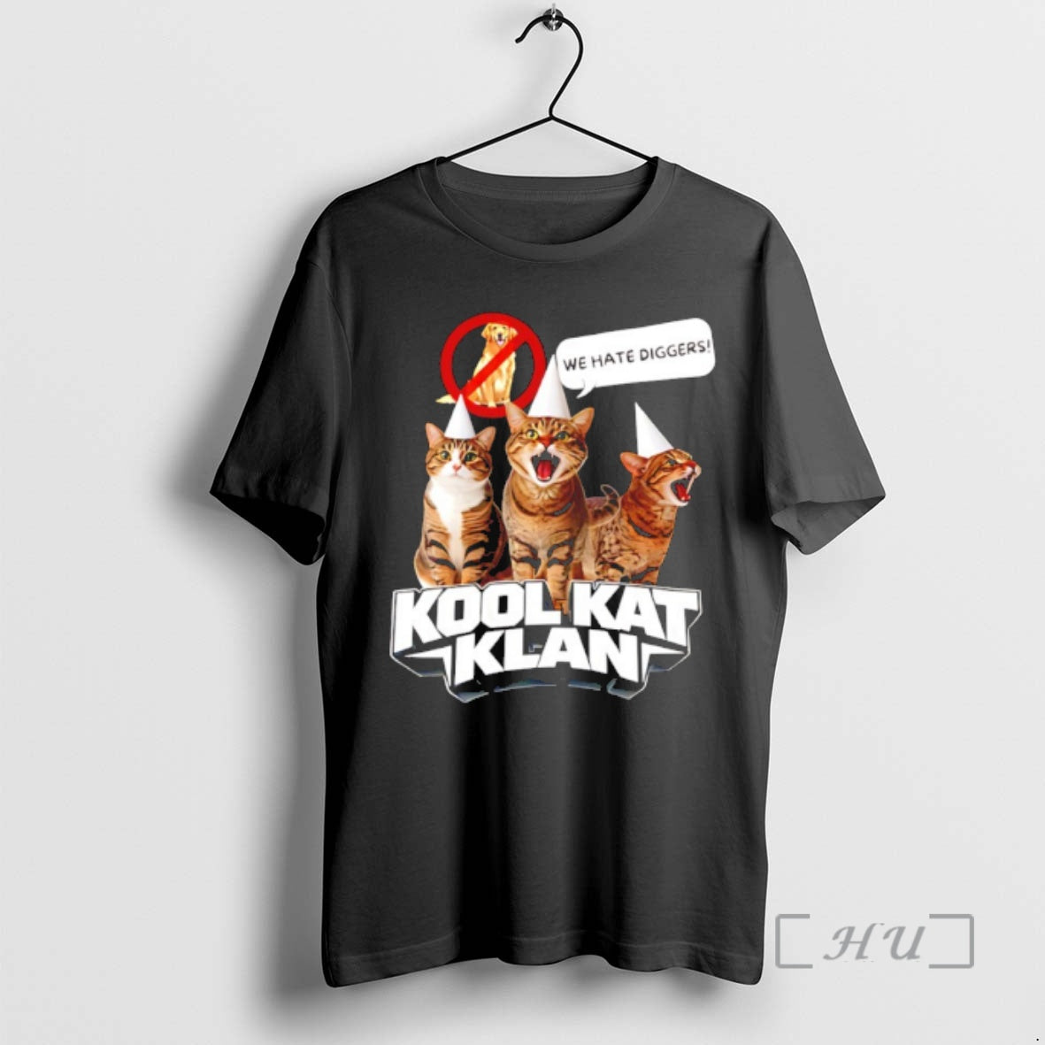 Officials Cat Kool Kat Klan We Hate Diggers Funny T-Shirts, Hoodie, Sweatshirt | AU18TeeNovaLab.com