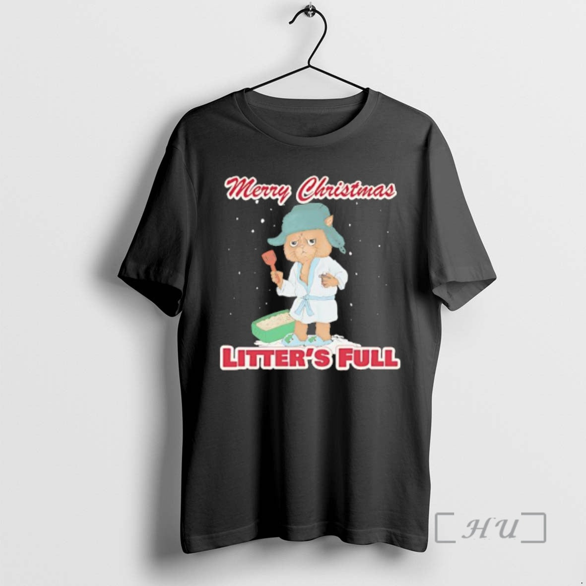 Officials Cat Merry Christmas Litters Full Graphic T-Shirts, Hoodie, Sweatshirt | AU18TeeNovaLab.com