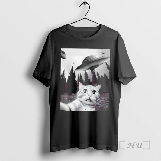 Officials Cat With Ufos T-Shirts, Hoodie, Sweatshirt | AU18TeeNovaLab.com