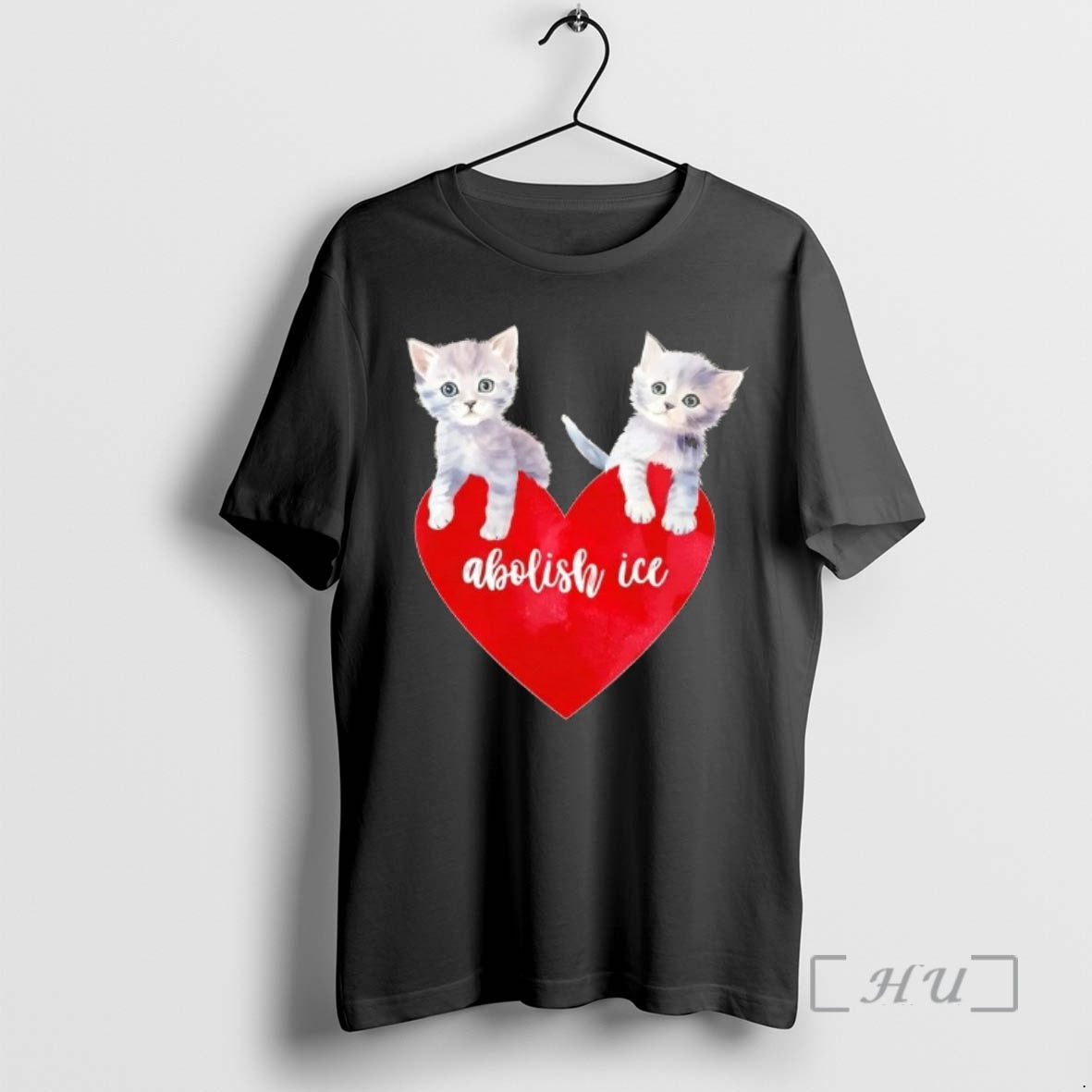 Officials Cats Abolish Ice Valentine Heart Kittens Anti Ice T-Shirts, Hoodie, Sweatshirt | AU18TeeNovaLab.com
