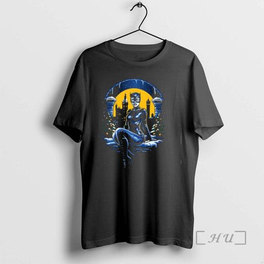 Officials Catwoman Christmas In Gotham Classic T-Shirts, Hoodie, Sweatshirt | AU18TeeNovaLab.com