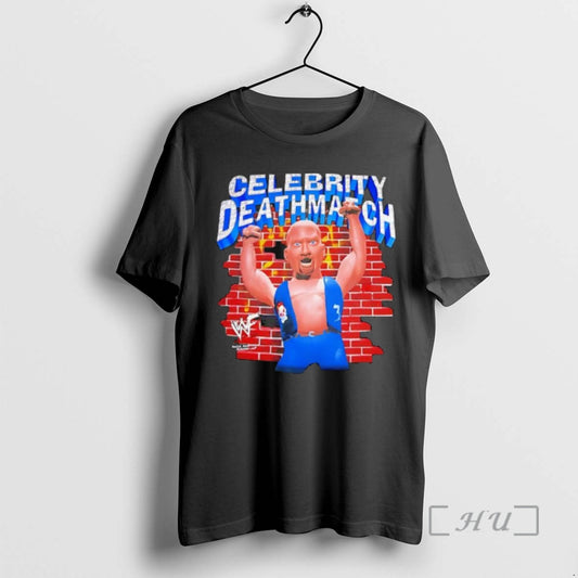 Officials Celebrity Deathmatch Stone Cold Professional Wrestler T-Shirts, Hoodie, Sweatshirt | AU18TeeNovaLab.com