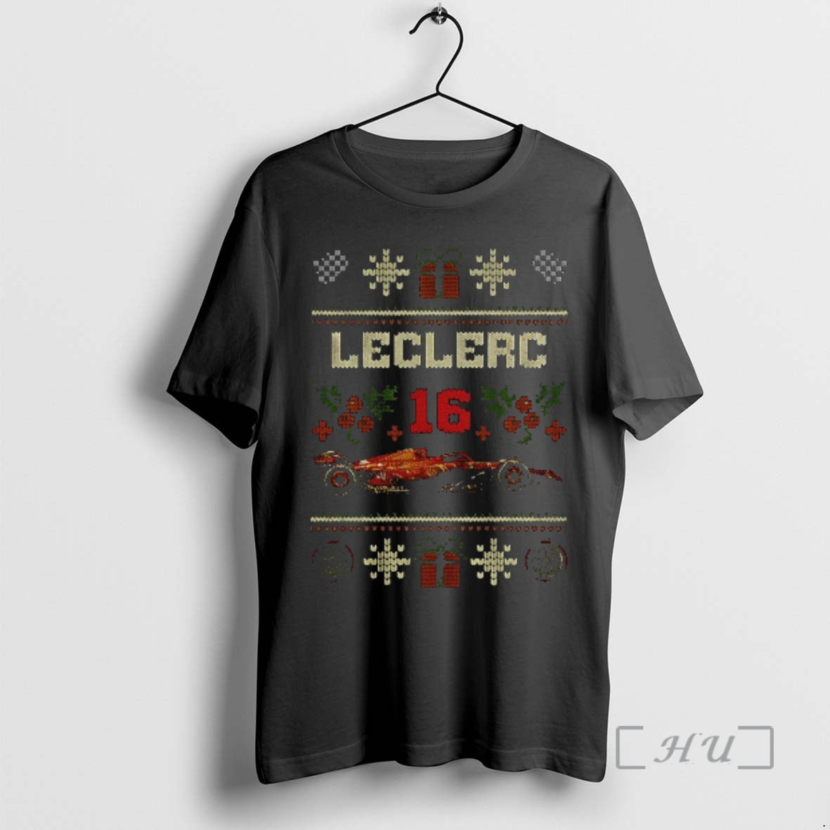 Officials Charles Leclerc 16 Ferrari F1 Merry Christmas T-Shirts, Hoodie, Sweatshirt | AU18TeeNovaLab.com