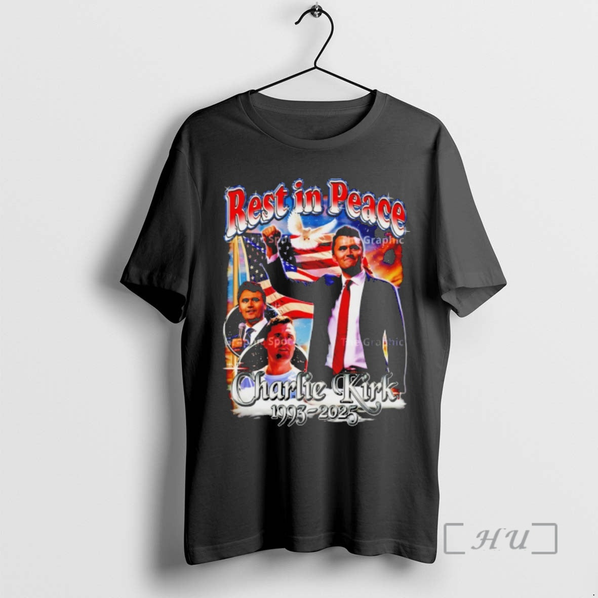 Officials Charlie Kirk Rest In Peace Rip Memorial Usa Flag T-Shirts, Hoodie, Sweatshirt | AU18TeeNovaLab.com