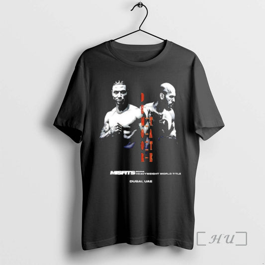Officials Chase Demoor Vs Andrew Tate Fight Boxing Dubai Uae Graphic Premium T Shirts Sweater Hoodie, Sweatshirt