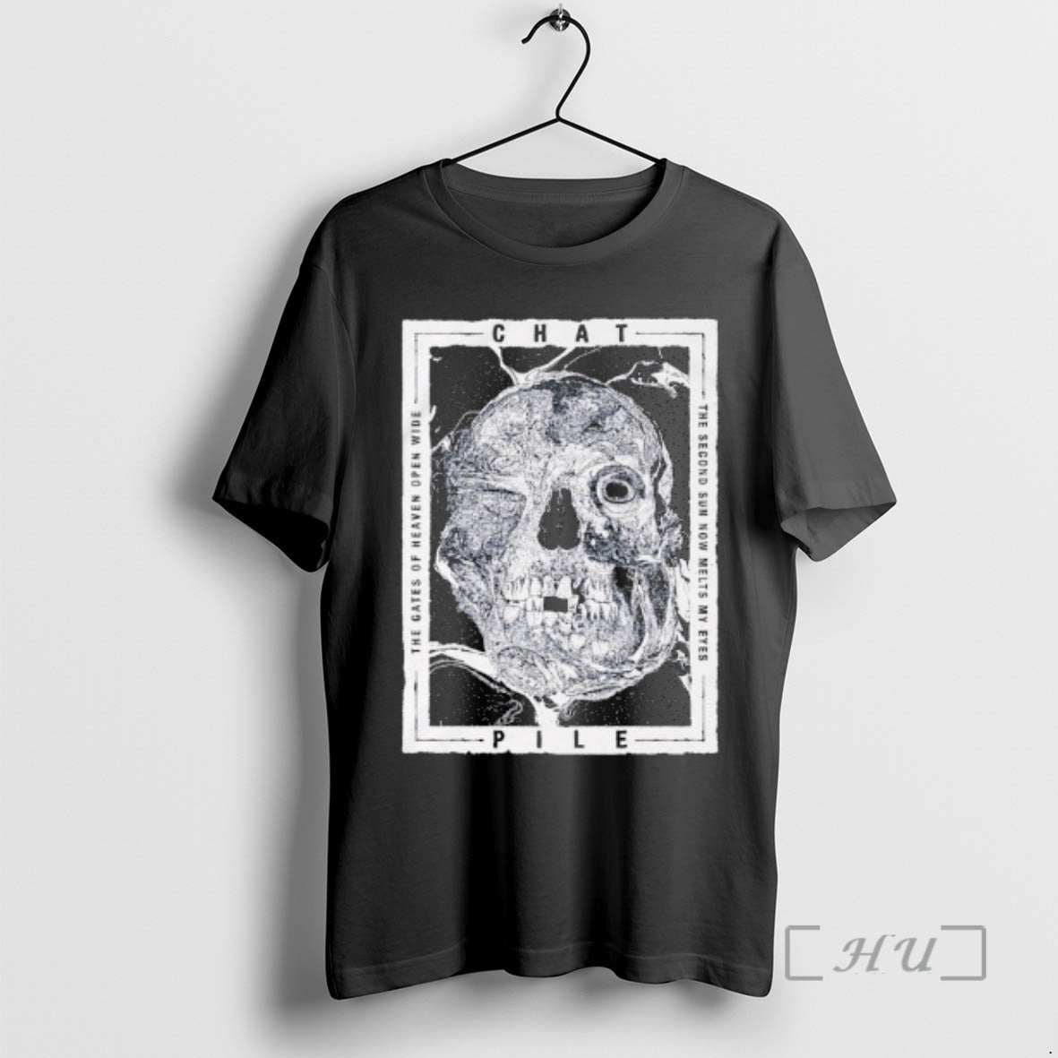 Officials Chat Pile Black Second Sun Skull T-Shirts, Hoodie, Sweatshirt | AU18TeeNovaLab.com