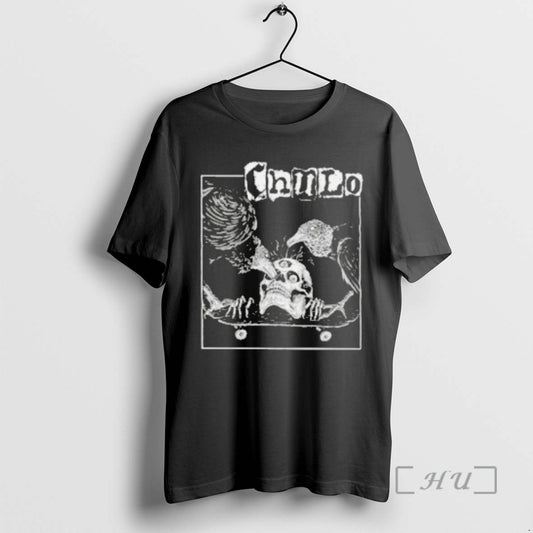Officials Chaudo Skull Raven Skateboard