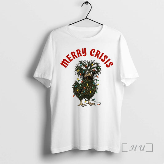 Officials Chicken Merry Crisis Christmas T-Shirts, Hoodie, Sweatshirt | AU18TeeNovaLab.com
