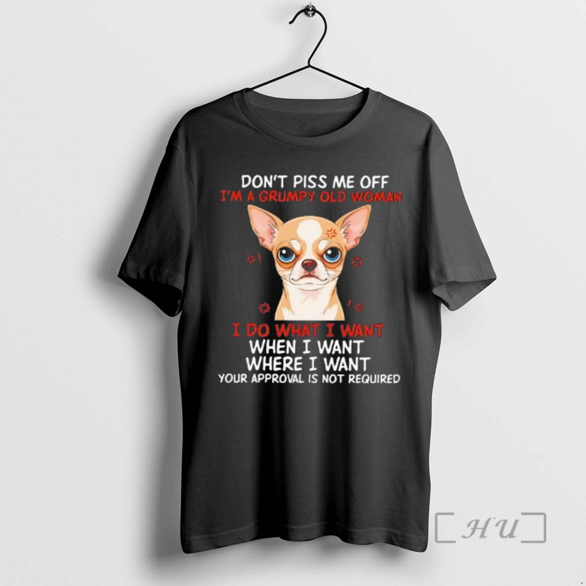 Officials Chihuahua Dont Piss Me Off Im A Grumpy Old Woman Premium T Shirts Sweater Hoodie, Sweatshirt | AU18TeeNovaLab.com