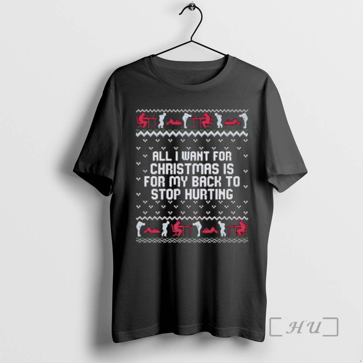 Officials Childhood Memory All I Want For Christmas Is For My Back To Stop Hurting T-Shirts, Hoodie, Sweatshirt