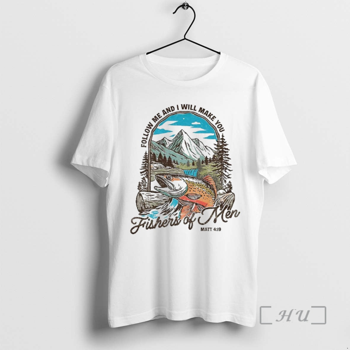 Officials Christian Fishing Follow Me And I Will Make You Fishers Of Men Vintage Premium T-Shirts, Hoodie, Sweatshirt