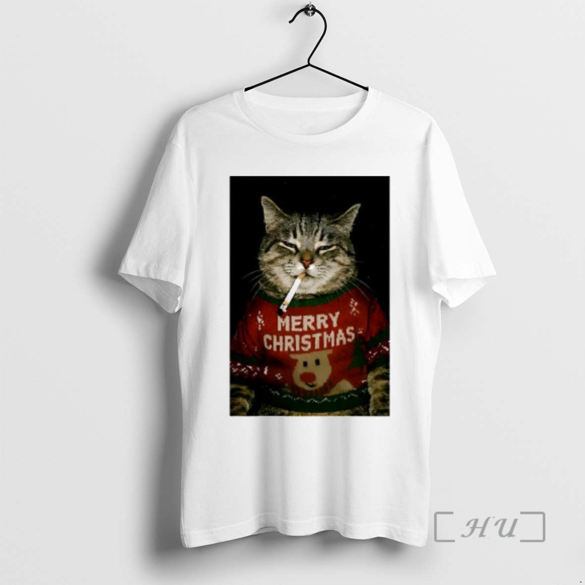Officials Christmas Cat Smoking Graphic T-Shirts, Hoodie, Sweatshirt | AU18TeeNovaLab.com