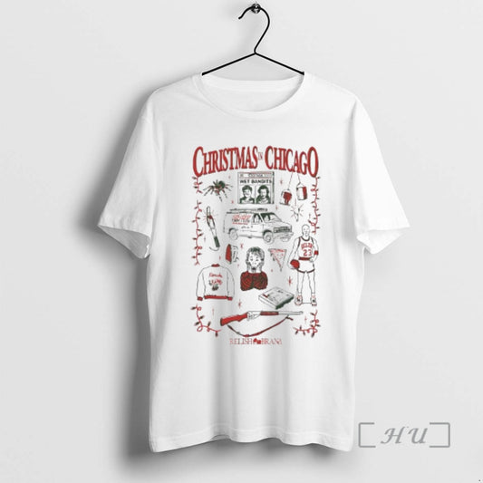 Officials Christmas In Chicago Mccallisters Ivory Garment Dyed T-Shirts, Hoodie, Sweatshirt | AU18TeeNovaLab.com