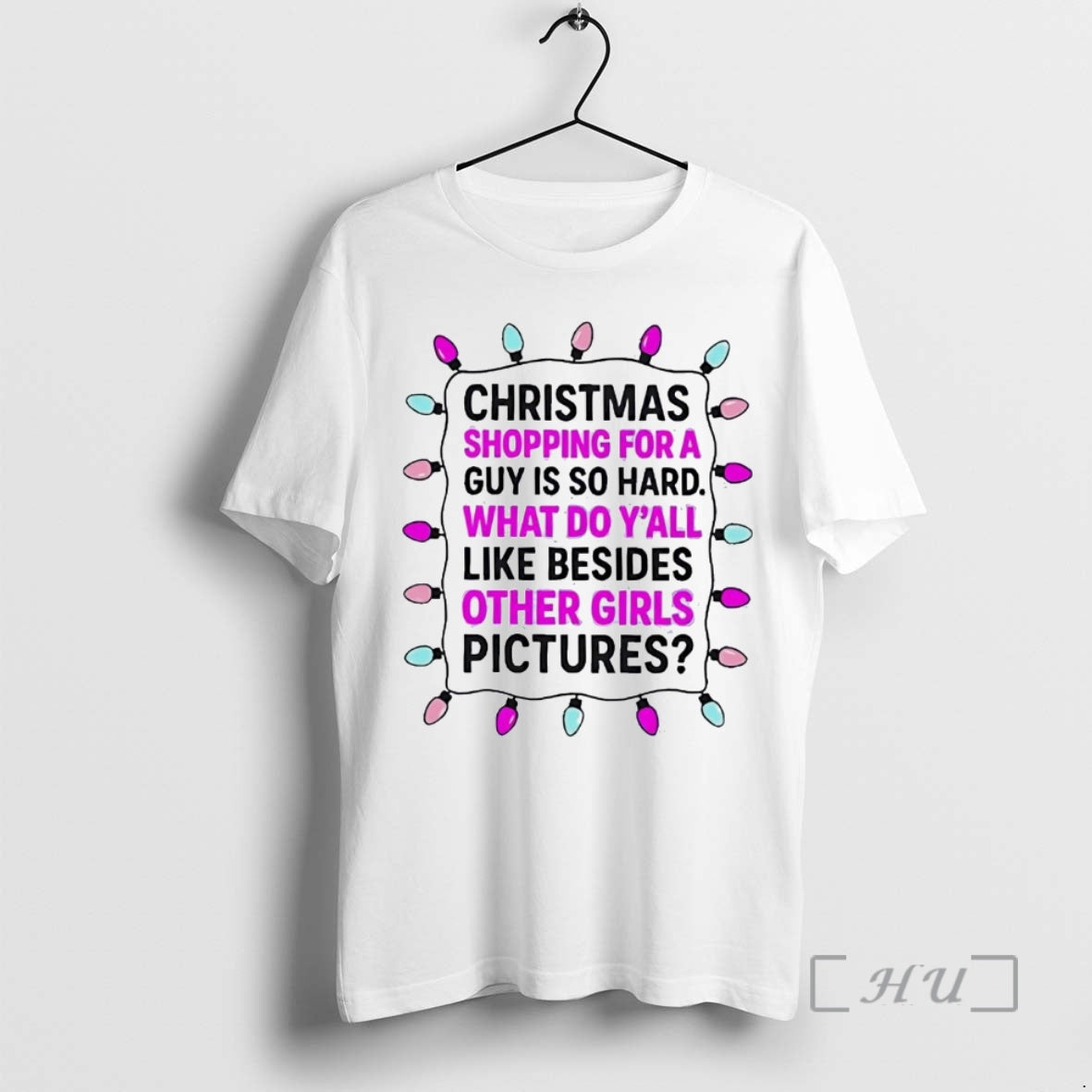 Officials Christmas Shopping For A Guy Is So Hard What Do Yall Christmas Premium T-Shirts, Hoodie, Sweatshirt