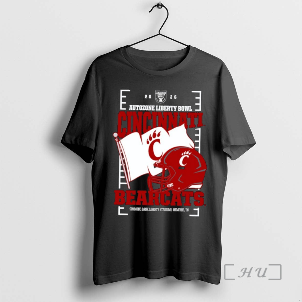 Officials Cincinnati Bearcats 2026 Autozone Liberty Bowl Helmet T-Shirts, Hoodie, Sweatshirt | AU18TeeNovaLab.com