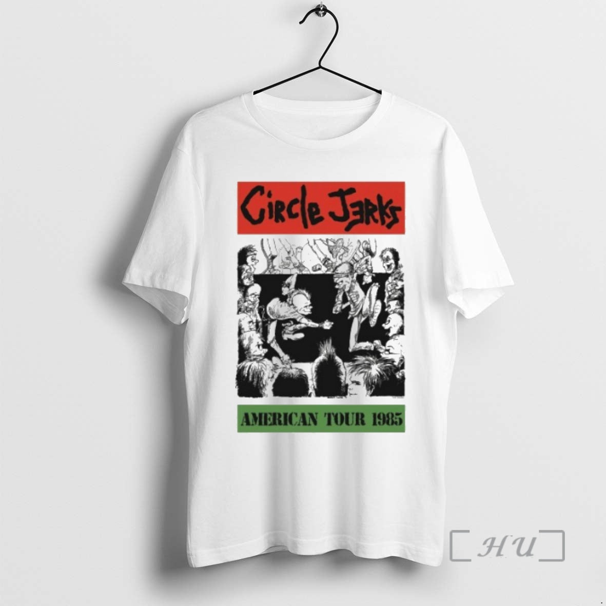 Officials Circle Jerks American Tour 1985 T-Shirts, Hoodie, Sweatshirt | AU18TeeNovaLab.com
