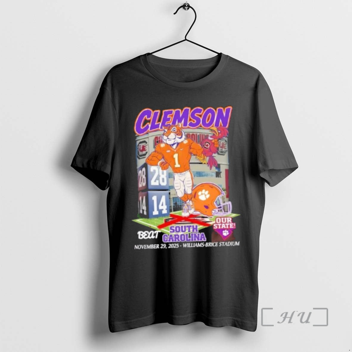 Officials Clemson Tigers Beat South Carolina Gamecocks Williams Brice Stadium T-Shirts, Hoodie, Sweatshirt