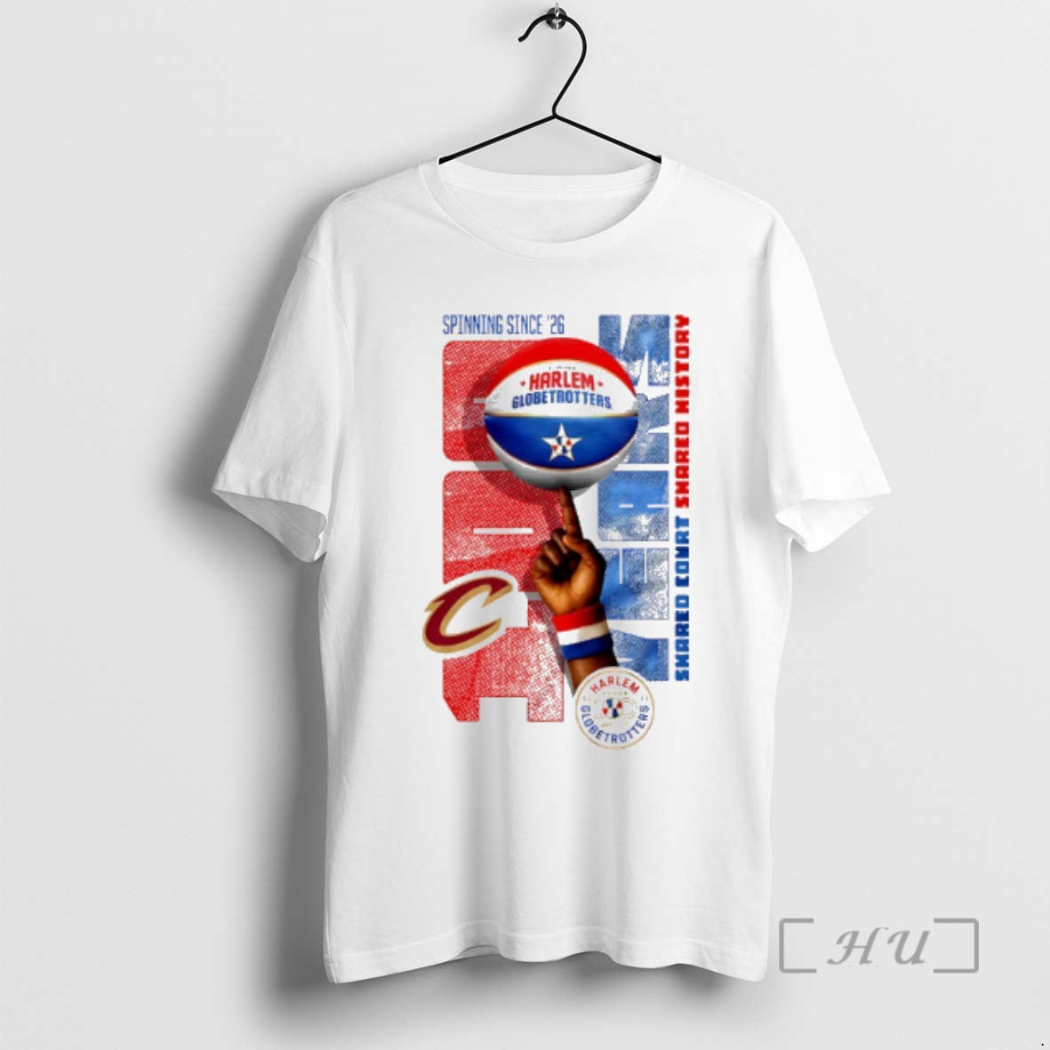Officials Cleveland Cavaliers X Harlem Globetrotters Spinning Since 26 T-Shirts, Hoodie, Sweatshirt | AU18TeeNovaLab.com