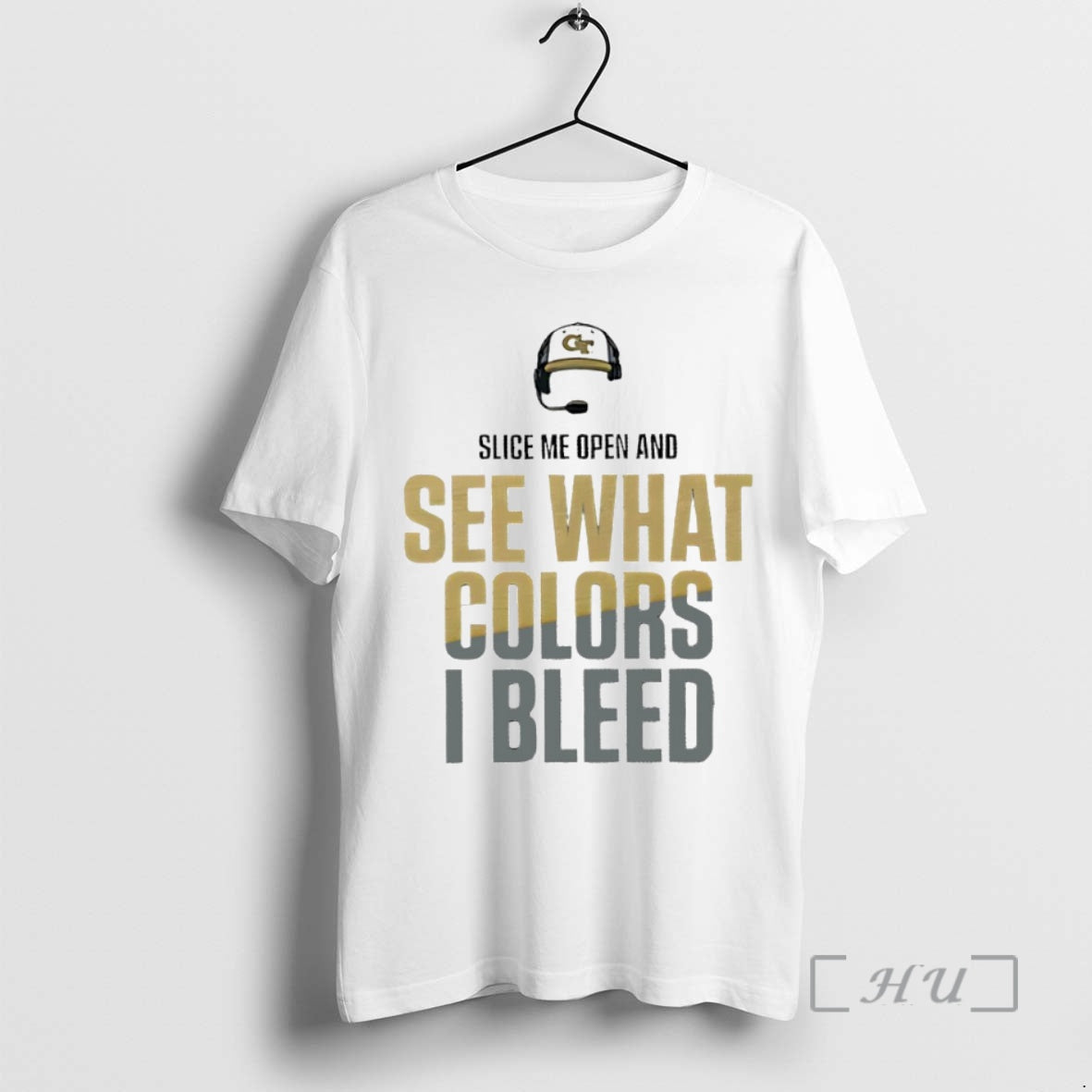 Officials Coach Brent Key Georgia Tech Yellow Jackets Slice Me Open And See What Colors T-Shirts, Hoodie, Sweatshirt